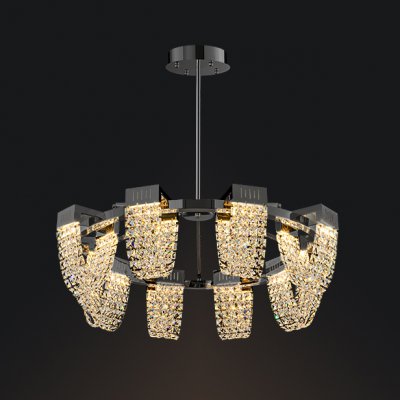 Потолочная люстра ALVARIN D80 Black ImperiumLoft 231859-23