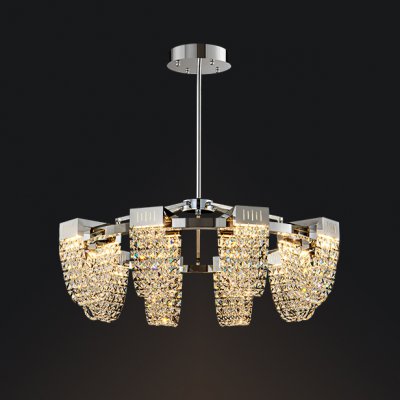 Потолочная люстра ALVARIN D80 Chrome ImperiumLoft 231861-23 Потолочная люстра ALVARIN D80 Chrome ImperiumLoft 231861-23