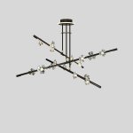 Потолочная люстра CAMILIA CH D120 Black ImperiumLoft 231904-23