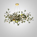 Подвесная люстра ELLING A L80 Green ImperiumLoft 231950-23