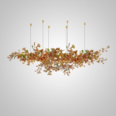Подвесная люстра ELLING B L150 Amber ImperiumLoft 231962-23