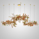 Подвесная люстра ELLING B L250 Amber ImperiumLoft 231964-23