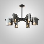 Потолочная люстра JANICE CH L6 Black ImperiumLoft 231985-23