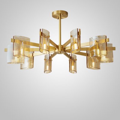 Потолочная люстра JANICE CH L10 Brass ImperiumLoft 231991-23