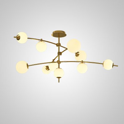 Потолочная люстра NEANDER Brass ImperiumLoft 232012-23