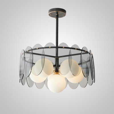 Потолочная люстра RASMIN D50 Black ImperiumLoft 232022-23