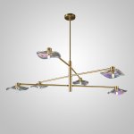 Потолочная люстра MILIAN CH L6 Brass Grey ImperiumLoft 232041-23