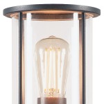 232075 SLV PHOTONIA SL светильник IP55 для лампы E27 60Вт макс., антрацит / стекло прозрачное