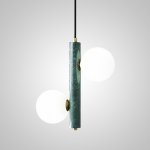 Подвесной светильник GERVIN L2 Green ImperiumLoft 232212-23