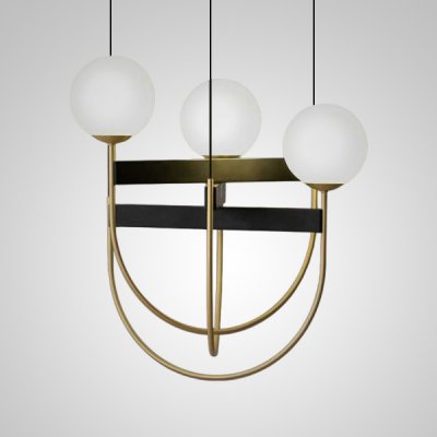 Подвесной светильник GIERTON D54 Dark brown ImperiumLoft 232217-23