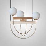 Подвесной светильник GIERTON D54 Light brown ImperiumLoft 232219-23