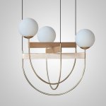 Подвесной светильник GIERTON D78 Light brown ImperiumLoft 232220-23