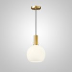 Подвесной светильник IRIS WHITE  A Brass ImperiumLoft 232254-23