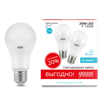 Лампочка Gauss 23229P Лампочка Gauss 23229P