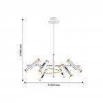Люстра потолочная Favourite 2323-12U Duplex