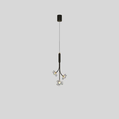 Подвесной светильник CAMILIA ONE L3 Black ImperiumLoft 232396-23