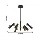 Люстра подвесная Favourite 2324-12P Duplex