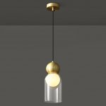 Подвесной светильник FANUEL D10 Brass ImperiumLoft 232455-23