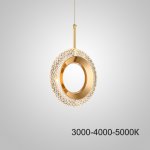 Подвесной светильник KEZIA RING Трехцветный свет ImperiumLoft 232544-23