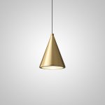 Подвесной светильник PIET СONE A Brass ImperiumLoft 232577-23