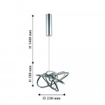 Люстра подвесная Favourite 2326-1P Saga