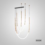 Подвесной светильник ALRIK COMBO Brass 3000К ImperiumLoft 232631-23