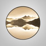 Настенный светильник DAWN B A D100 Black ImperiumLoft 232753-23