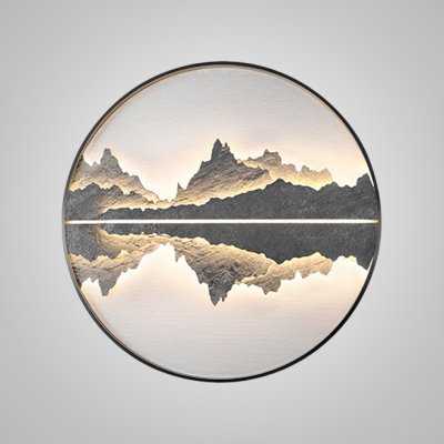 Настенный светильник DAWN B B D80 Black ImperiumLoft 232759-23