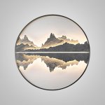 Настенный светильник DAWN B B D80 Black ImperiumLoft 232759-23