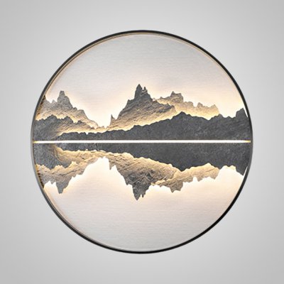 Настенный светильник DAWN B B D120 Black ImperiumLoft 232761-23