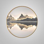 Настенный светильник DAWN B B D80 Brass ImperiumLoft 232762-23