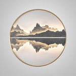 Настенный светильник DAWN B B D100 Brass ImperiumLoft 232763-23