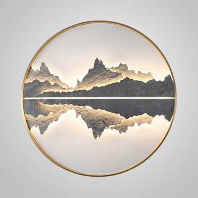 Настенный светильник DAWN B B D120 Brass ImperiumLoft 232764-23