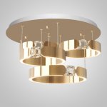 Потолочная люстра SELLIF CHROME L4 Brass ImperiumLoft 232790-23