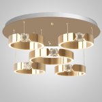 Потолочная люстра SELLIF CHROME L5 Brass ImperiumLoft 232791-23