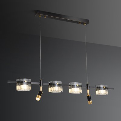 Подвесной светильник NICOLETTA C LONG L100 Black ImperiumLoft 232832-23