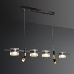 Подвесной светильник NICOLETTA C LONG L100 Black ImperiumLoft 232832-23