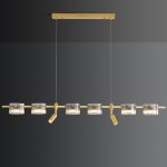 Подвесной светильник NICOLETTA C LONG L150 Brass ImperiumLoft 232835-23