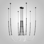 Подвесная люстра ALRIK CH Black ImperiumLoft 232895-23