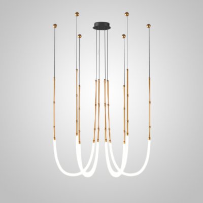 Подвесная люстра ALRIK CH Brass ImperiumLoft 232896-23