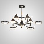 Потолочная люстра GISBERT D110 Black ImperiumLoft 232924-23