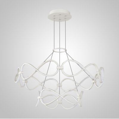 Подвесная люстра FORLI BW D60+80 White ImperiumLoft 233029-23