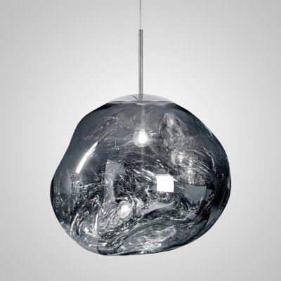 Подвесной светильник Tom Dixon Melt Pendant Silver D28 ImperiumLoft 233053-22