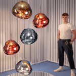 Подвесной светильник Tom Dixon Melt Pendant Silver D50 ImperiumLoft 233055-22