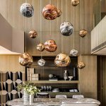 Подвесной светильник Tom Dixon Melt Pendant Silver D50 ImperiumLoft 233055-22