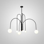 Потолочная люстра DAY L6 D130 Black ImperiumLoft 233057-26