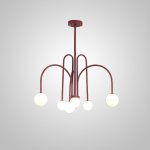 Потолочная люстра DAY L6 D75 Red ImperiumLoft 233058-26