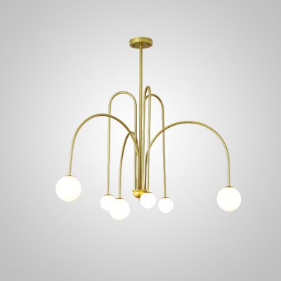 Потолочная люстра DAY L6 D100 Gold ImperiumLoft 233061-26