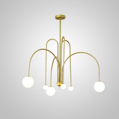 Потолочная люстра DAY L6 D130 Gold ImperiumLoft 233063-26