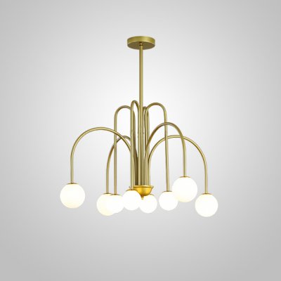 Потолочная люстра DAY L8 D75 Gold ImperiumLoft 233068-26